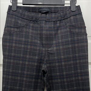 Sanctuary Dark Plaid Elastic Waist Grease Leggings - Size Small